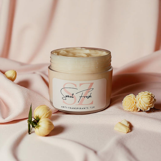 Crème déodorante anti-transpirante 72h - Hanami- Senteur Fleur de cerisier 🌸 ✨
