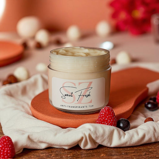 Crème déodorante anti-transpirante 72h - L’Amoureuse - Senteur pomme d’amour 💕🍎