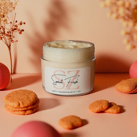 Crème déodorante anti-transpirante 72h - Nuit gourmande- Senteur pop-corn 🍿✨